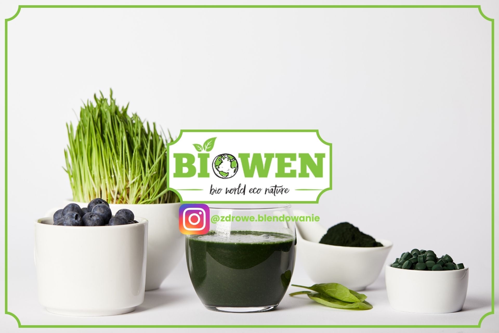 smoothie z algami - obrazek wyróżniający