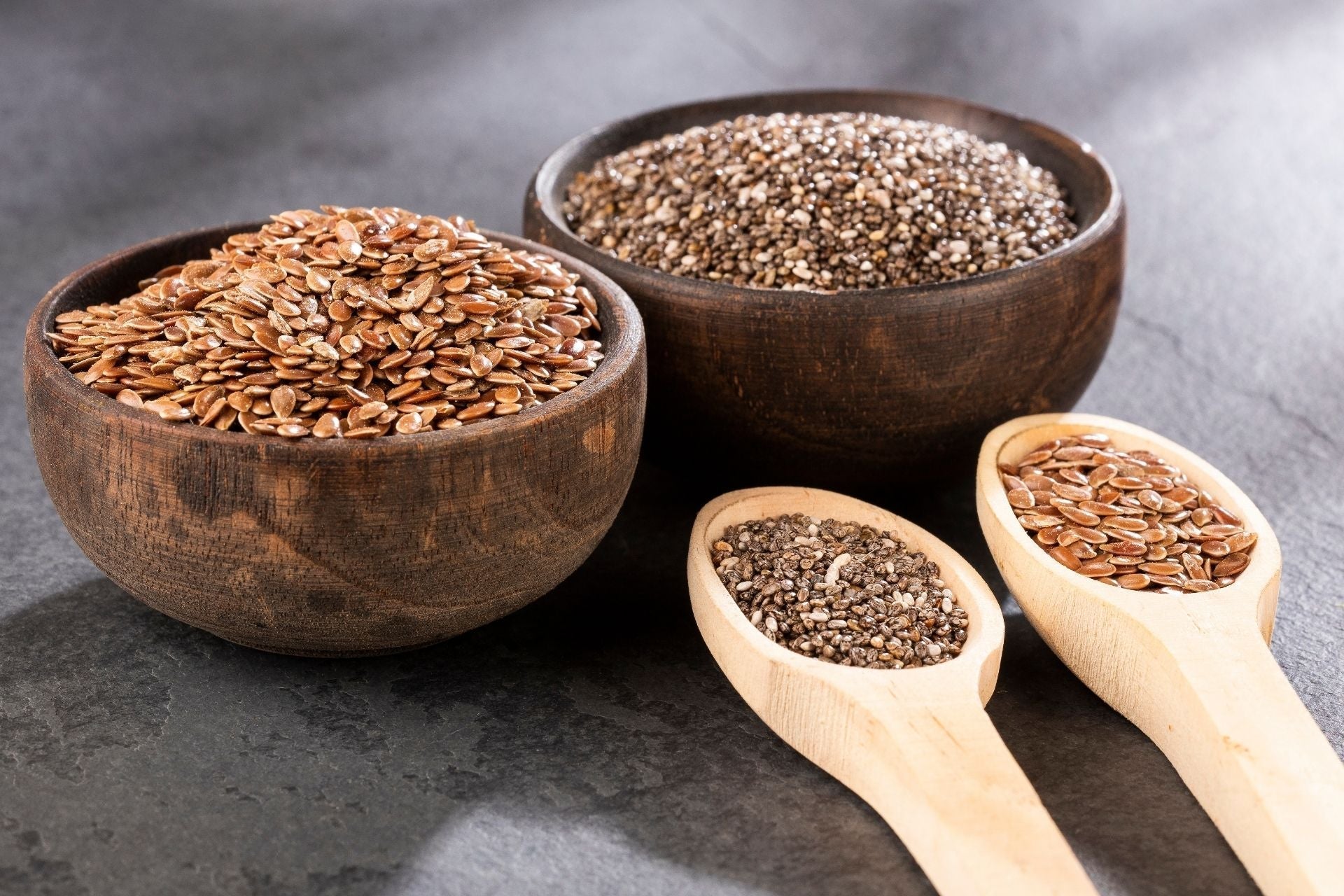 Szałwia hiszpańska a siemię lniane - obrazek wyróżniający