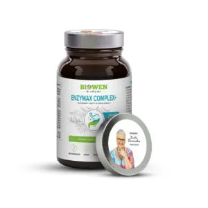 EnzyMax Complex+ Biowen - enzymy trawienne - 90 kapsułek