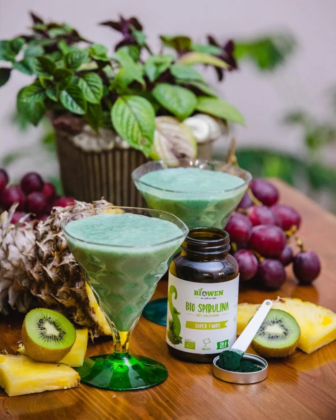 smoothie z alg - zdjęcie poglądowe