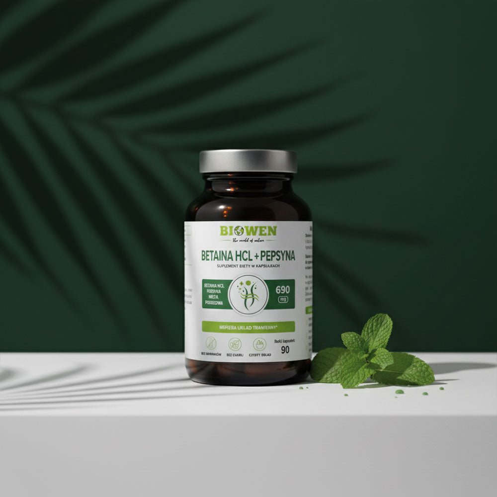 Betaina HCL 90 kapsułek