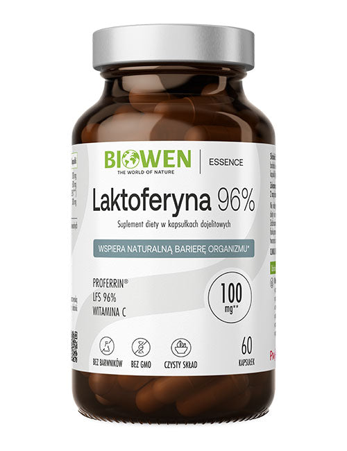 Laktoferyna 96% Biowen 60 kapsułek