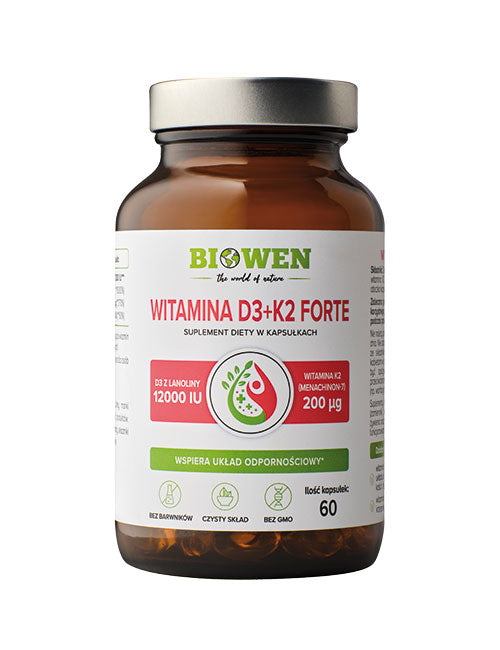 Biowen Witamina D3 + K2 Forte