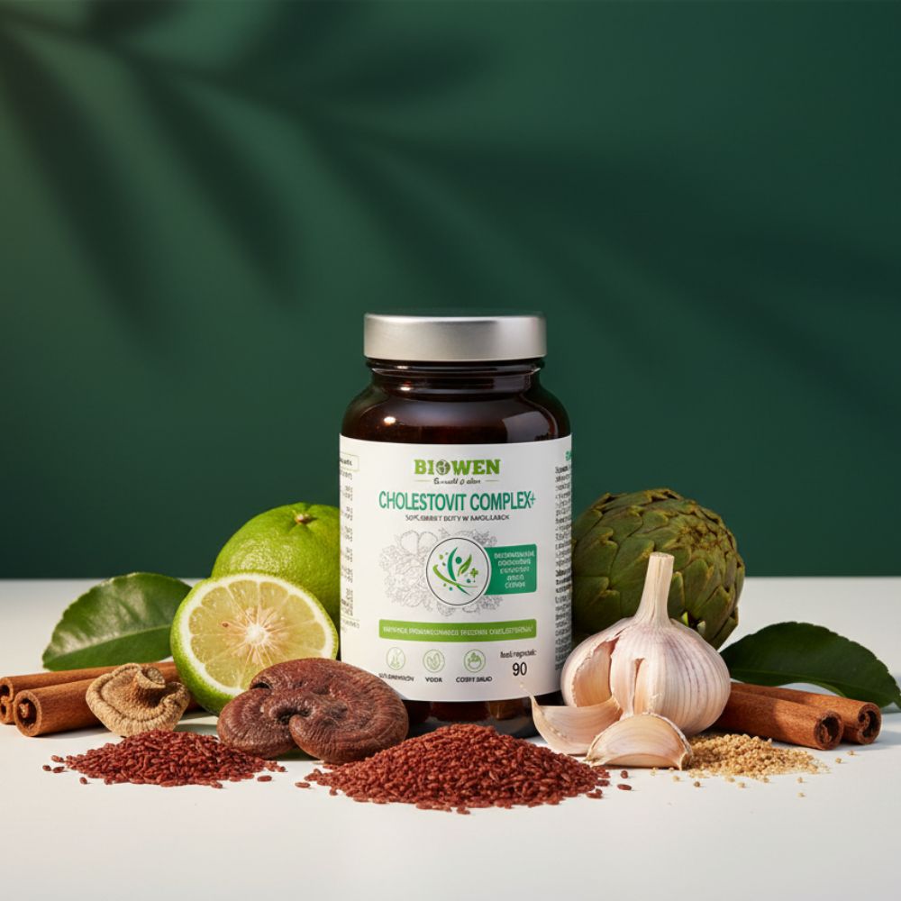 Cholestovit Complex+ Biowen 90 kapsułek - Prawidłowy poziom cholesterolu