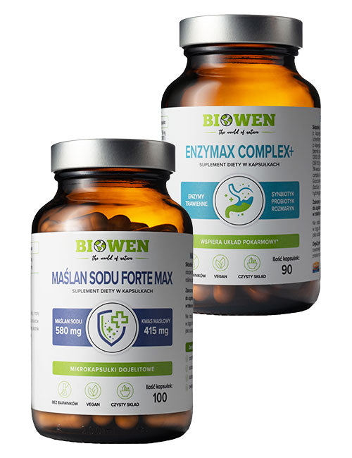 zestaw biowen na układ pokarmowy