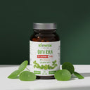 Suplement diety Biowen Gotu Kola 330 mg w szklanym słoiczku na zielonym tle