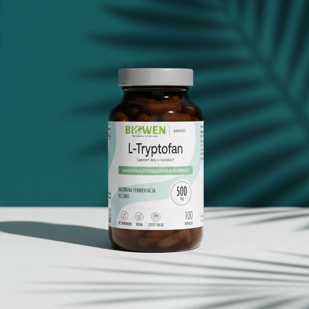 L-Tryptofan Biowen 100 kapsułek
