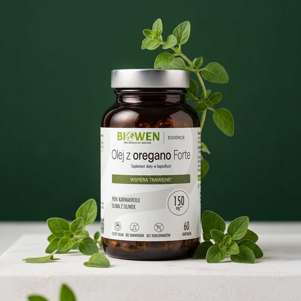 Olej z oregano Forte Biowen 60 kapsułek