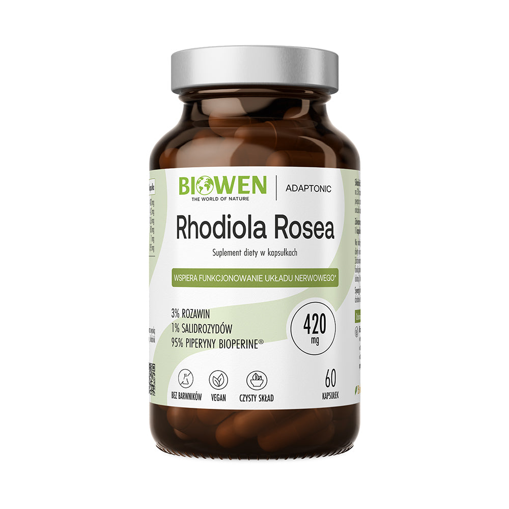 Rhodiola Rosea Biowen 60 kapsułek