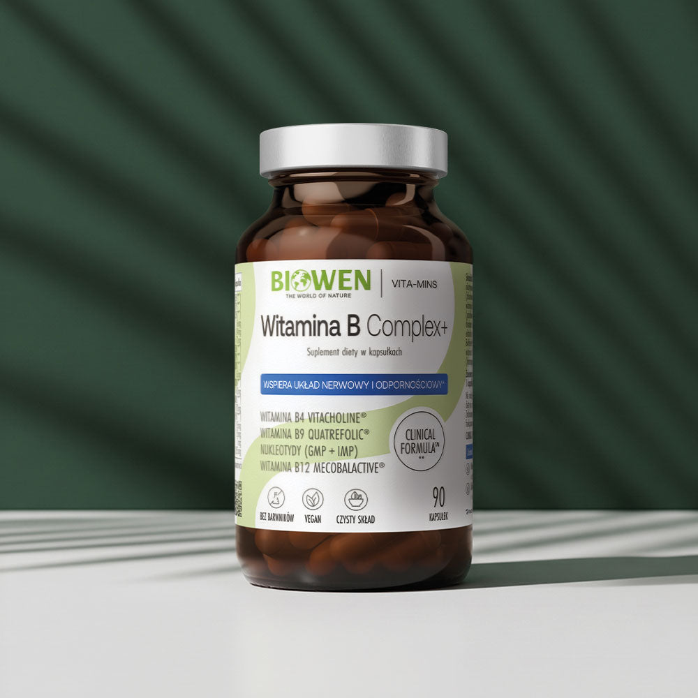 Witamina B Complex+ Biowen 90 kapsułek