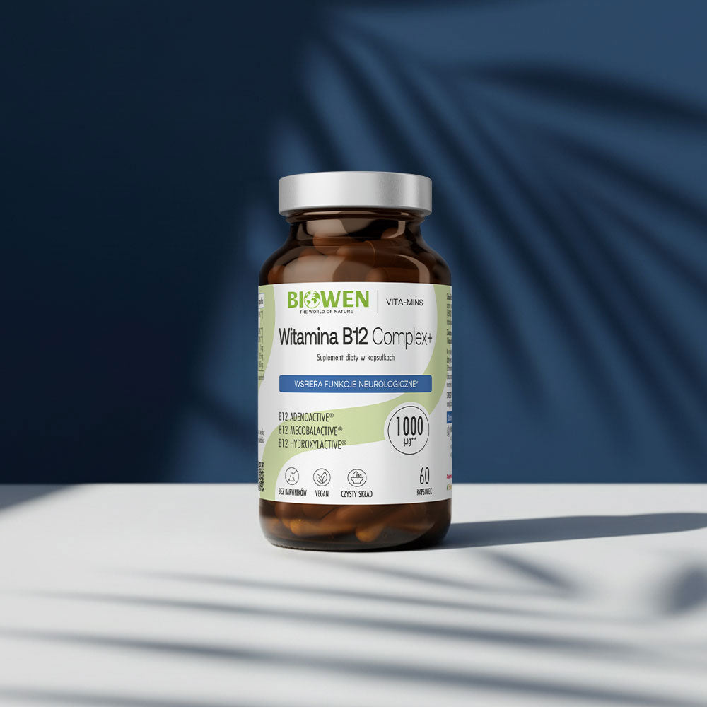 Witamina B12 Complex+ Biowen 60 kapsułek
