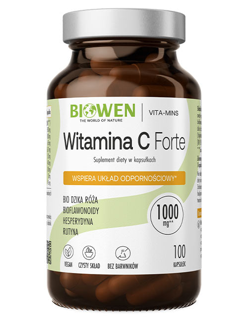 Witamina C Forte Biowen 100 kapsułek