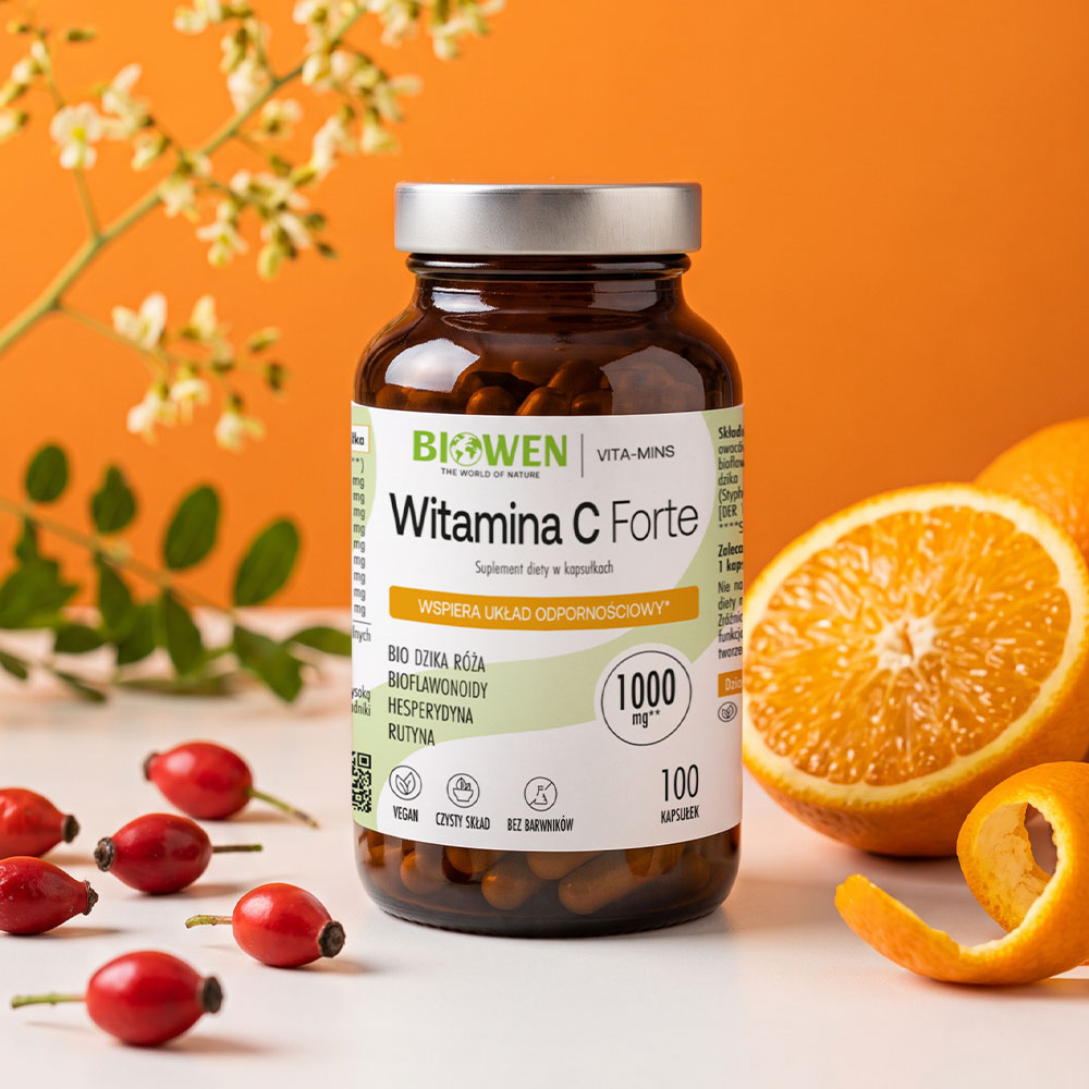 Witamina C Forte Biowen 100 kapsułek