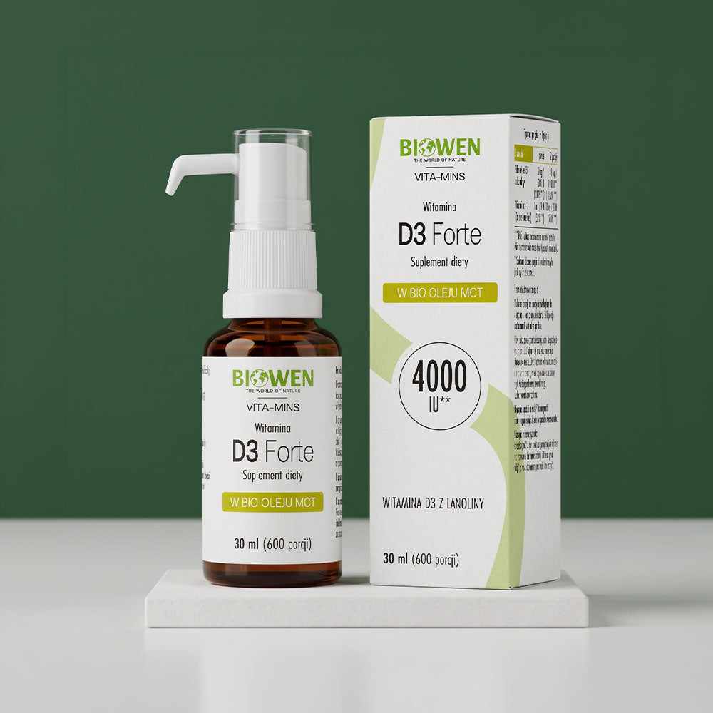 Witamina D3 Forte Biowen 30 ml krople