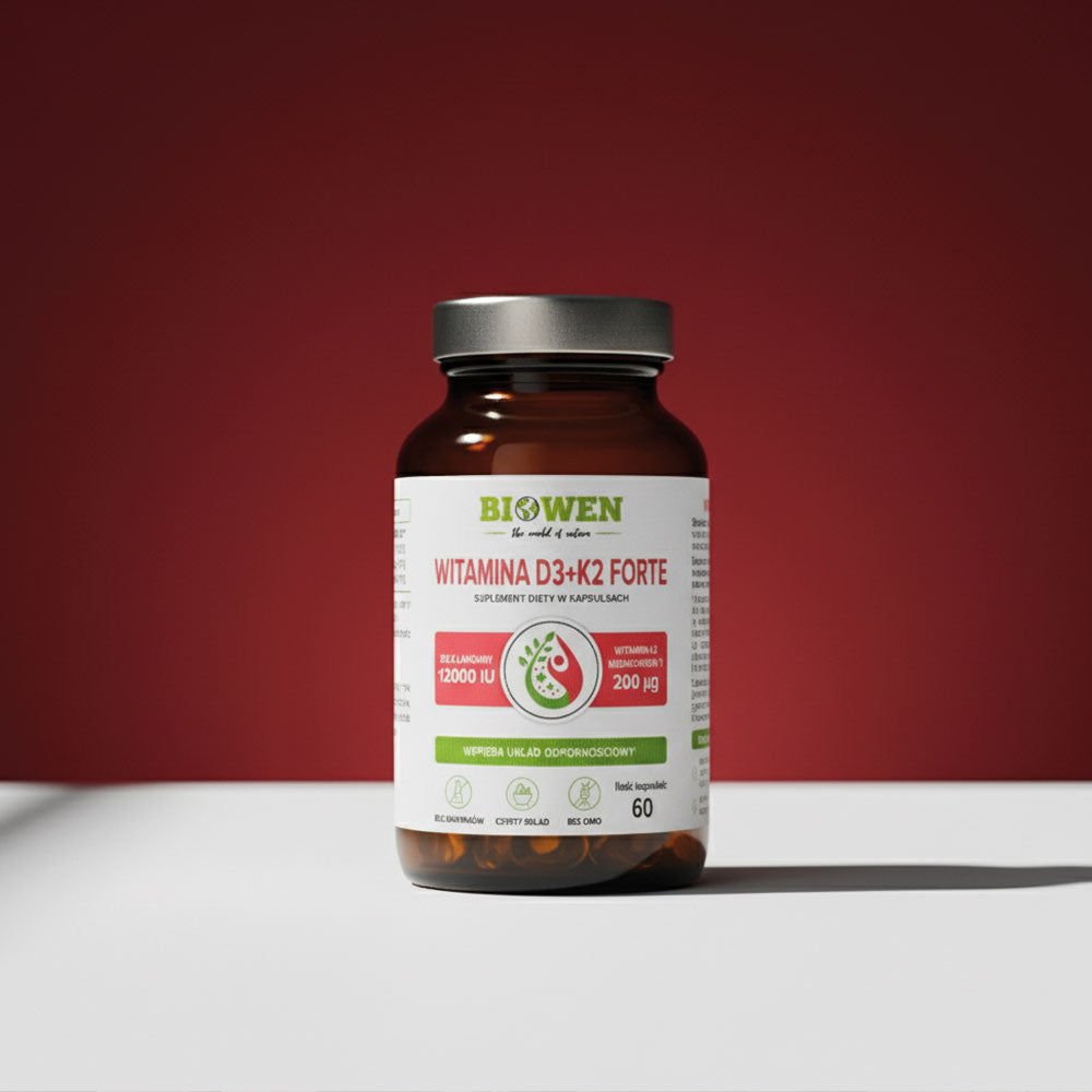 Witamina D3 + K2 Forte Biowen