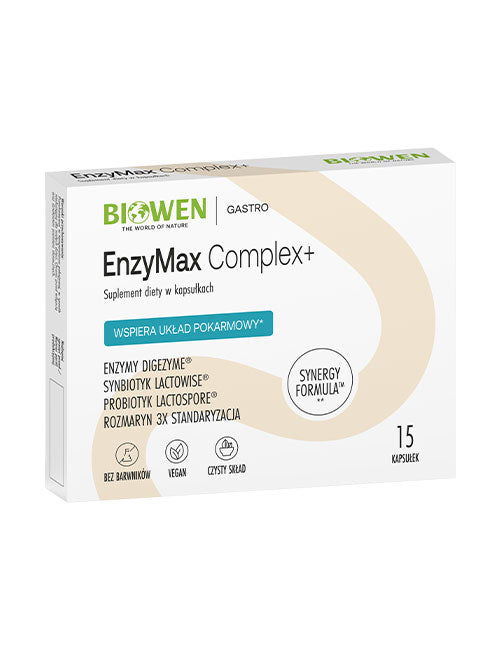 EnzyMax Complex+ Biowen 15 kapsułek
