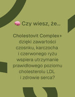Infografika Cholestovit Complex+ Biowen 90 kapsułek Czy wiesz, że