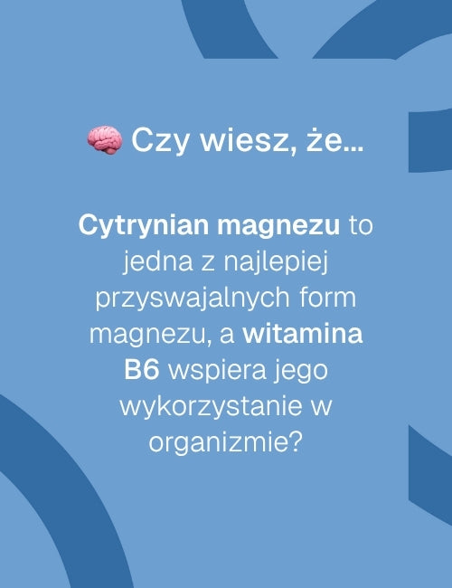 cytrynian magnezu - ciekawostka