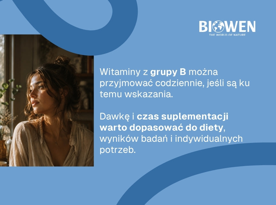 Czy witaminę B można brać codziennie?
- infografika