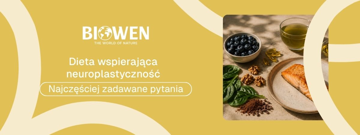 Dieta wspierająca  neuroplastyczność FAQ - obrazek poglądowy