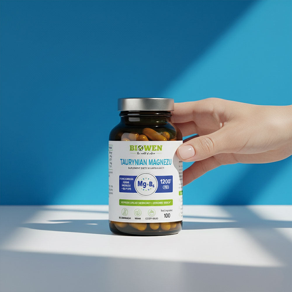 Taurynian  magnezu + Witamina B6 Biowen - czemu warto wybrać