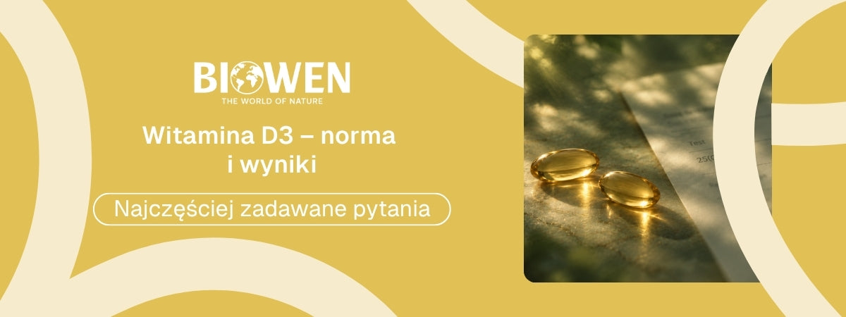 Witamina D3 – norma 
i wyniki FAQ - obrazek poglądowy