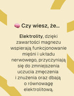Grafika informacyjna czy wiesz że o elektrolitach