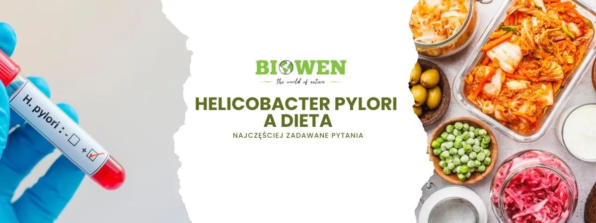 helicobacter pylori a dieta faq - najczęściej zadawane pytania