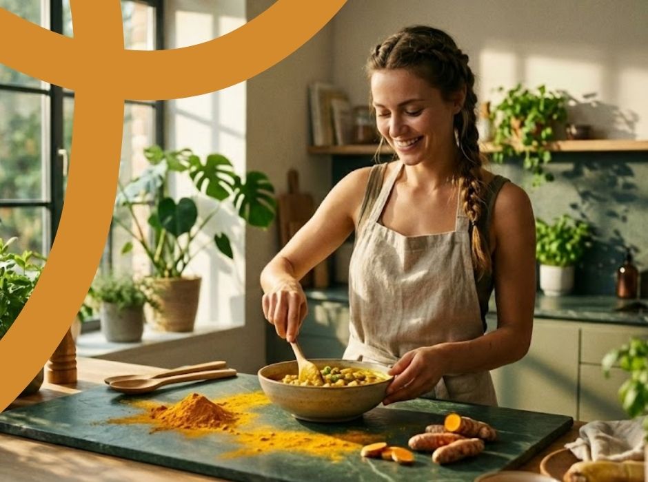 Kurkuma w kuchni - zdjęcie poglądowe