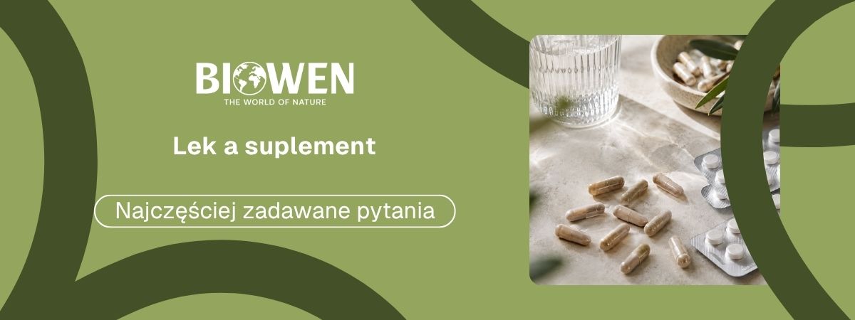 Lek a suplement FAQ - obrazek poglądowy