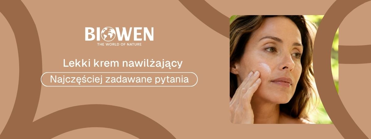 Lekki krem nawilżający FAQ - obrazek poglądowy