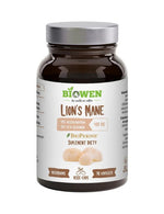 Suplement Biowen Lion’s Mane 90 kapsułek w brązowym słoiczku