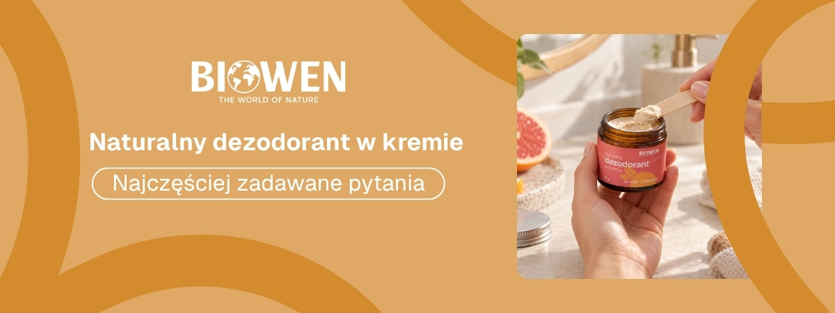 Naturalny dezodorant w kremie FAQ - obrazek wyróżniający