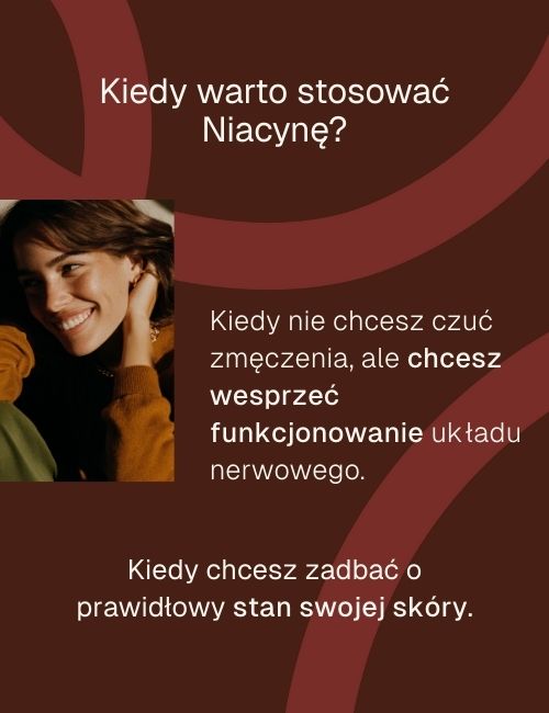 grafika informacyjna kiedy warto stosować niacynę