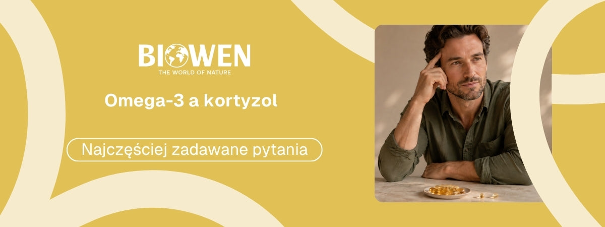 Omega-3 a kortyzol FAQ - obrazek poglądowy