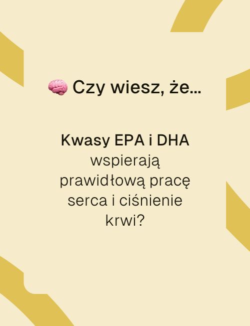 Grafika informacyjna czy wiesz o omega 3