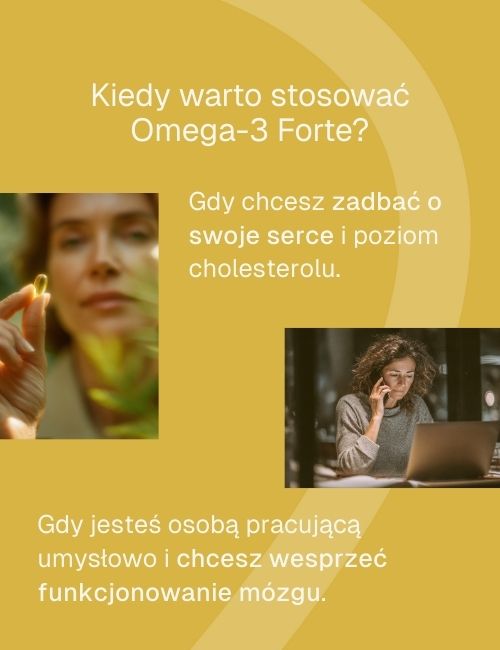 Grafika informacyjna kiedy warto stosować omega 3