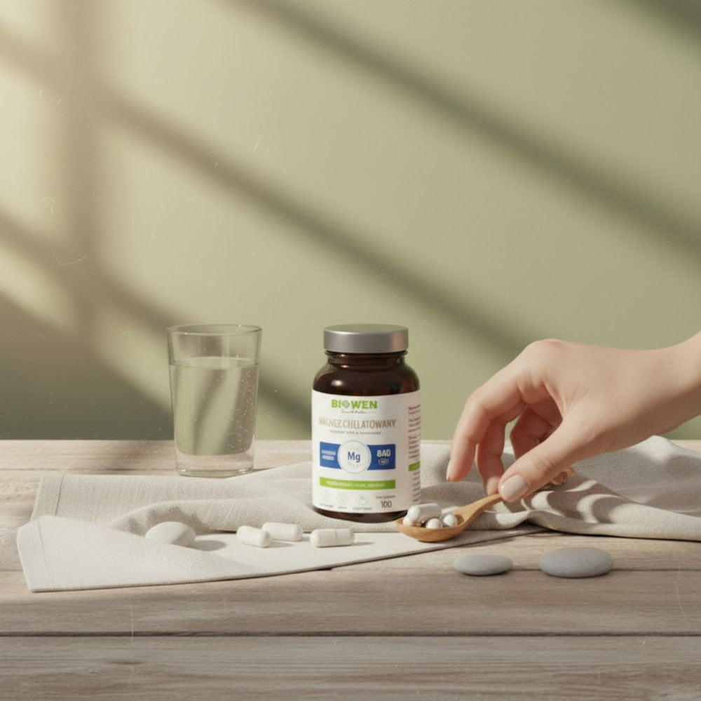 opatentowane formuły magnezu chelatowanego Biowen