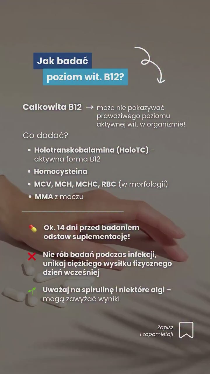 Wideo jak badać witaminę B12?