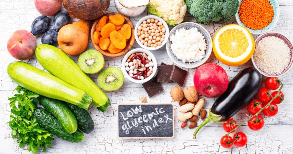 Produkty z niskim indeksem glikemicznym w hiperinsulinemii - zdjęcie poglądowe