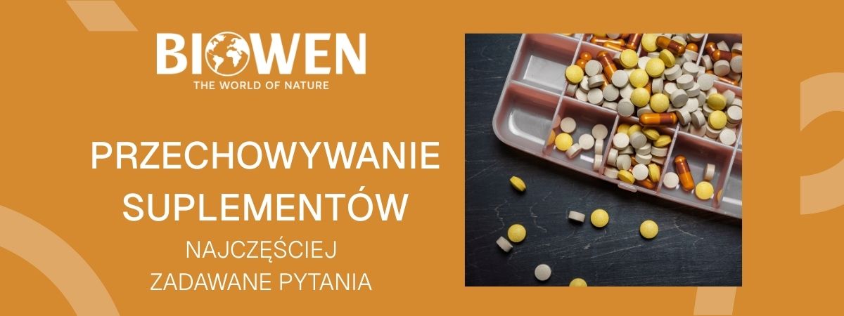 Przechowywanie suplementów FAQ - obrazek poglądowy