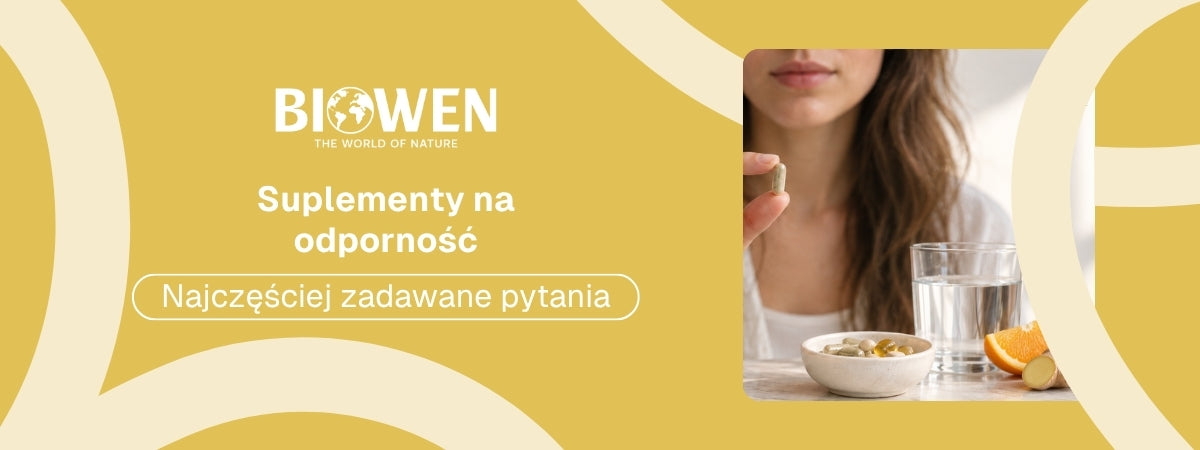 Suplementy na odporność FAQ - obrazek poglądowy