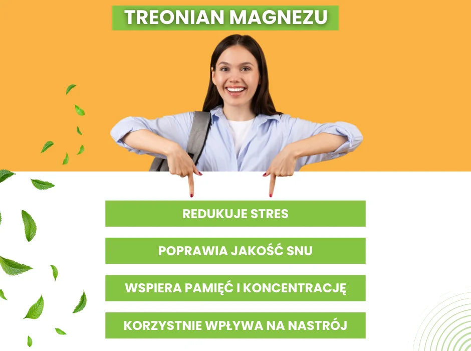 treonian magnezu właściwości - infografika