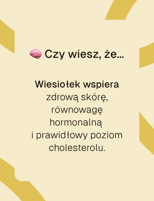 Wiesiołek Forte 1055 mg Biowen  - ciekawostka