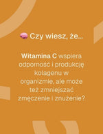 Grafika informacyjna czy wiesz, że o witaminie C