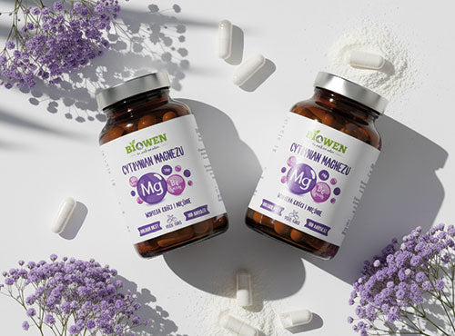 Cytrynian magnezu 825 mg + Witamina B6 Biowen - właściwości