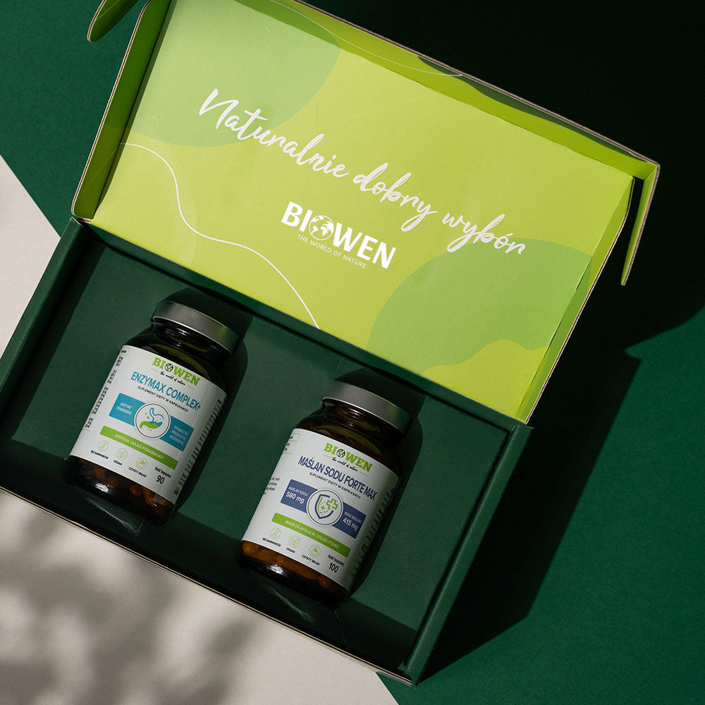 jakie są zalety zestawu na układ pokarmowy od biowen