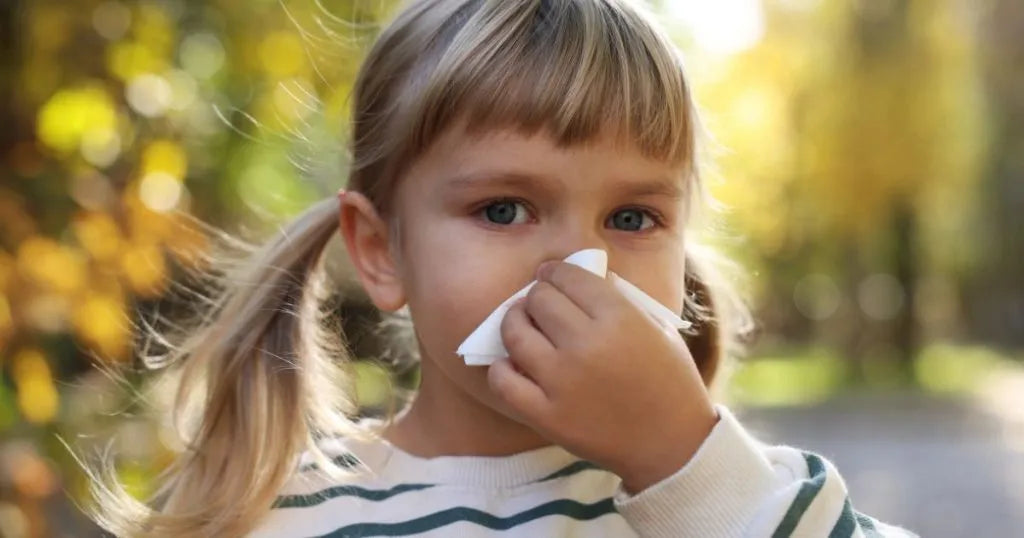 Zatkany nos u dziecka - zdjęcie poglądowe