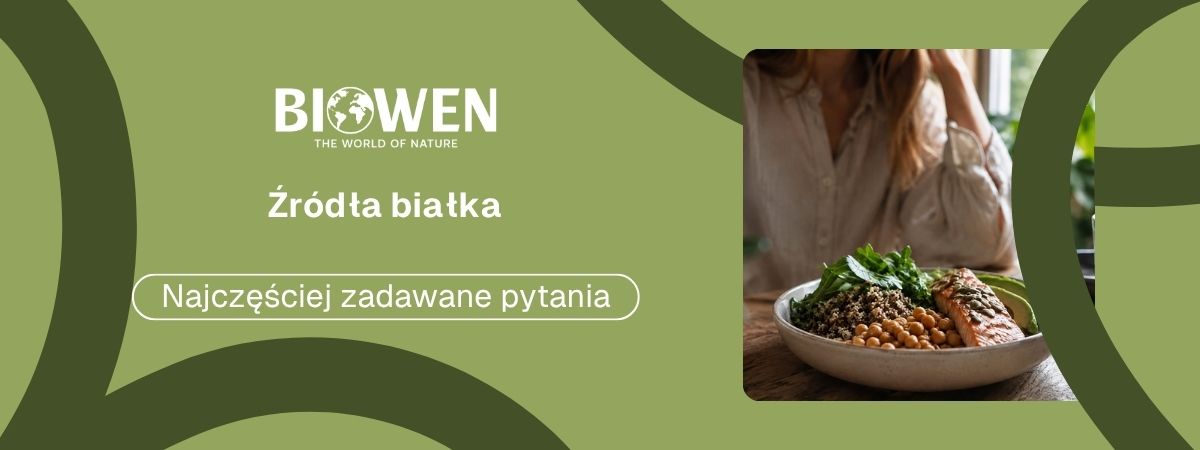 Źródła białka FAQ - obrazek poglądowy
