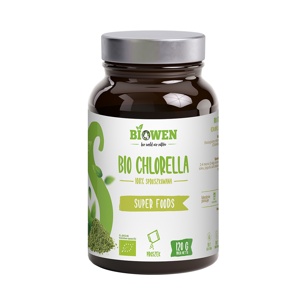 BIO chlorella w proszku - 120g